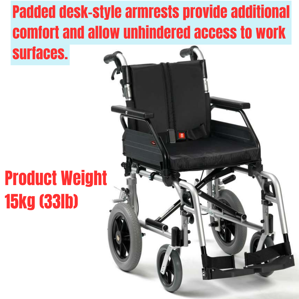 XS2 Aluminium Transit Wheelchair