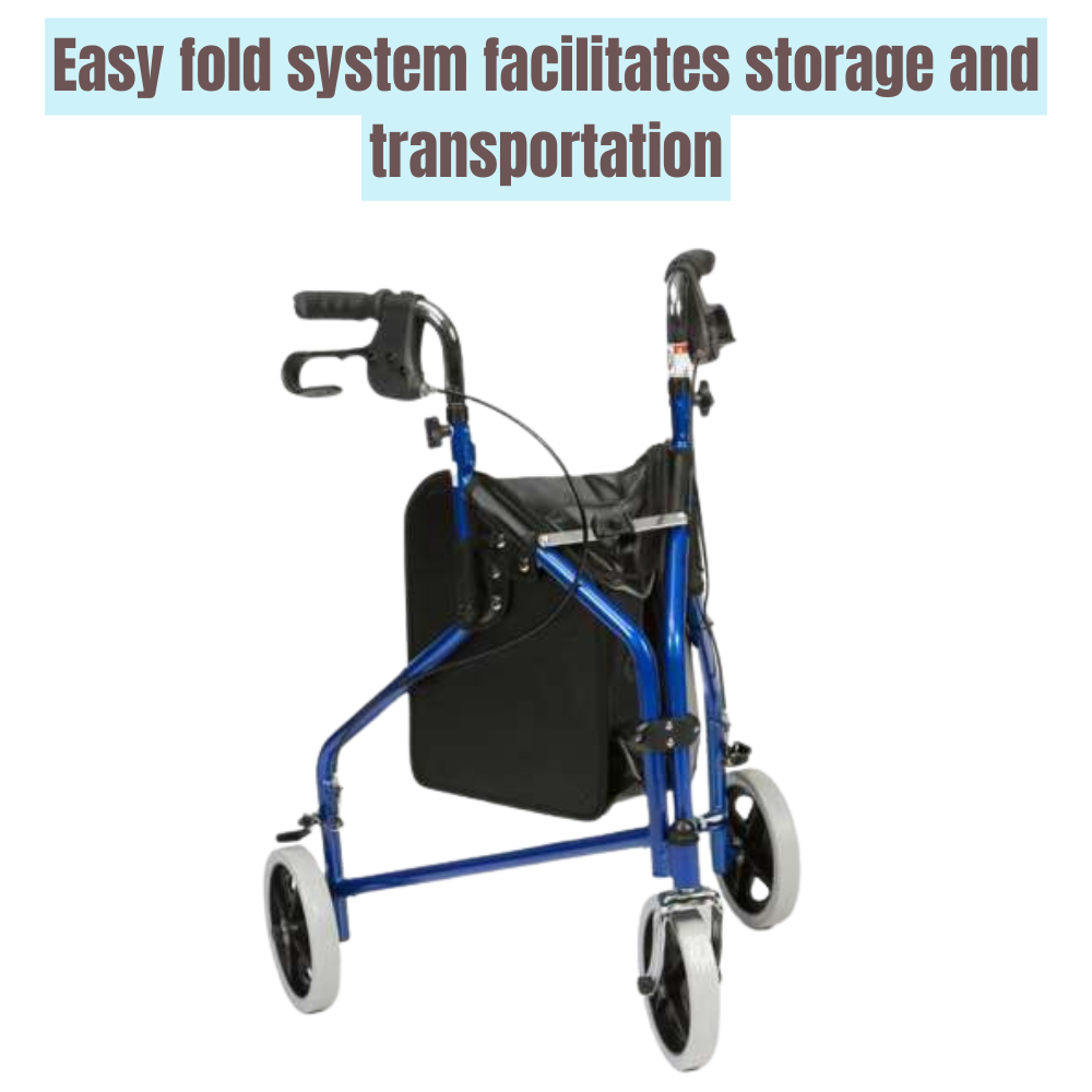 Steel Tri-Walker - Blue