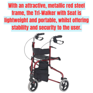 Tri-Walker with Seat