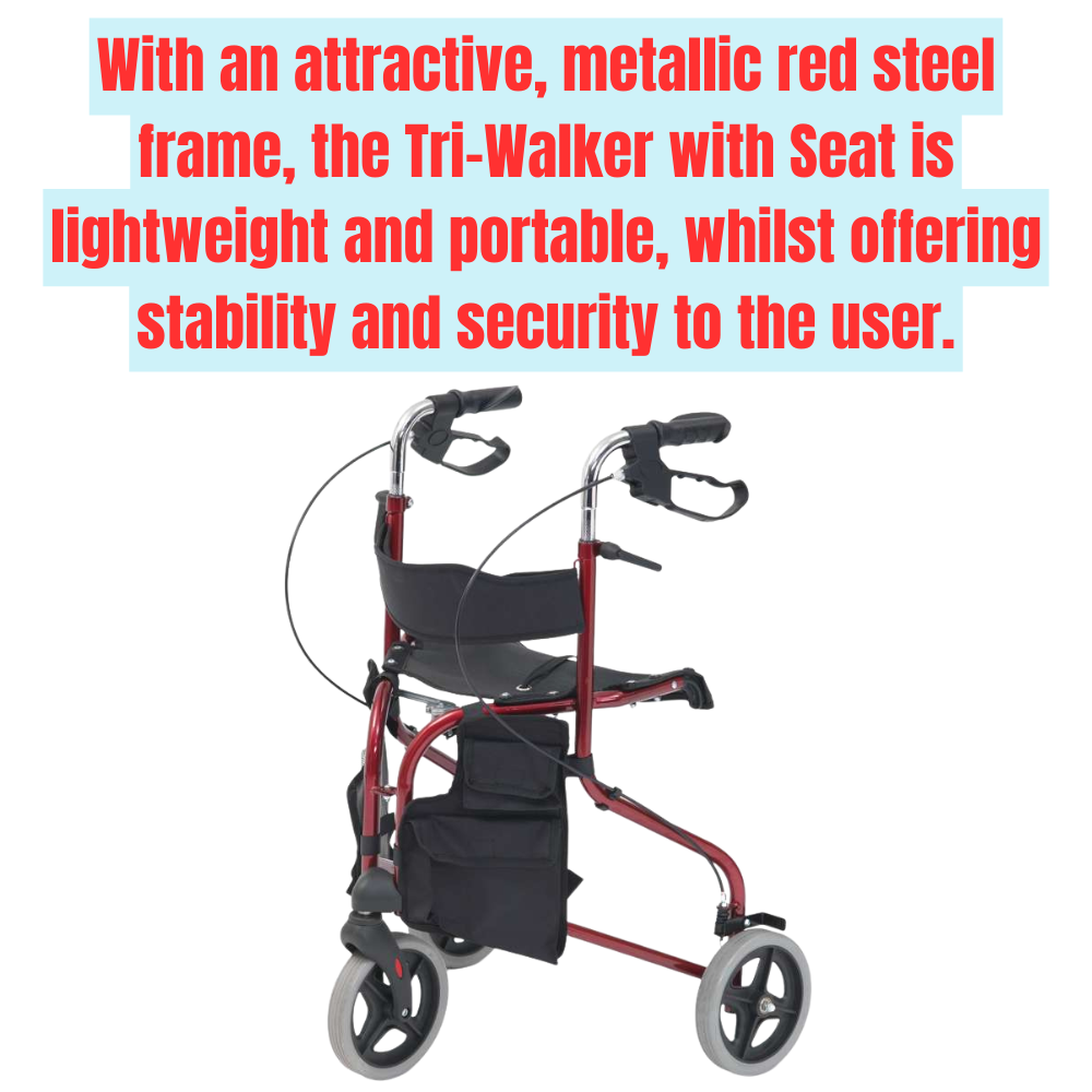 Tri-Walker with Seat