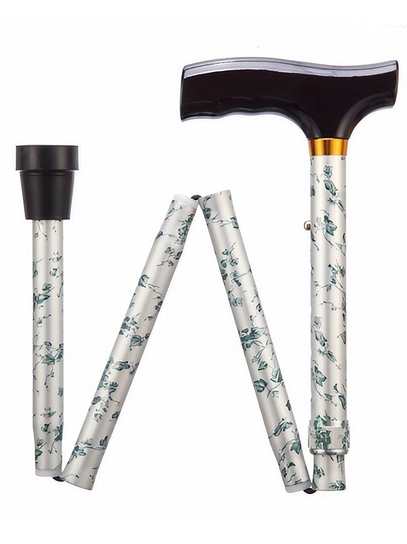Folding Adjustable Walking Sticks - Ivy 29-33"
