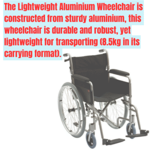 18" Lightweight Aluminium Wheelchair (Self Propel)