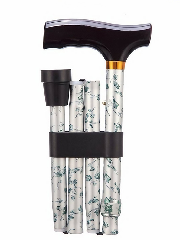 Folding Adjustable Walking Sticks - Ivy 29-33" - Image 2