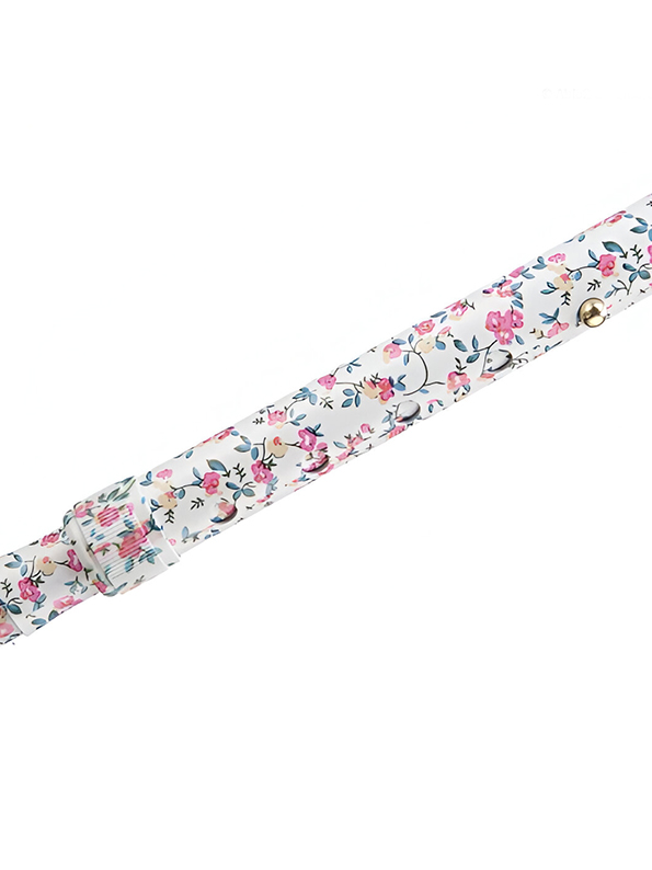 Folding Adjustable Walking Sticks - Pink Flowers 29-33" - Image 5