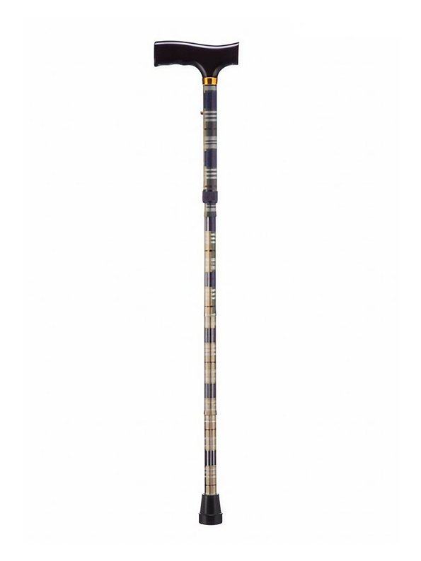 Folding Adjustable Walking Sticks - Tartan 29-33" - Image 7