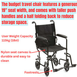 ATC19 Aluminium Travel Chair