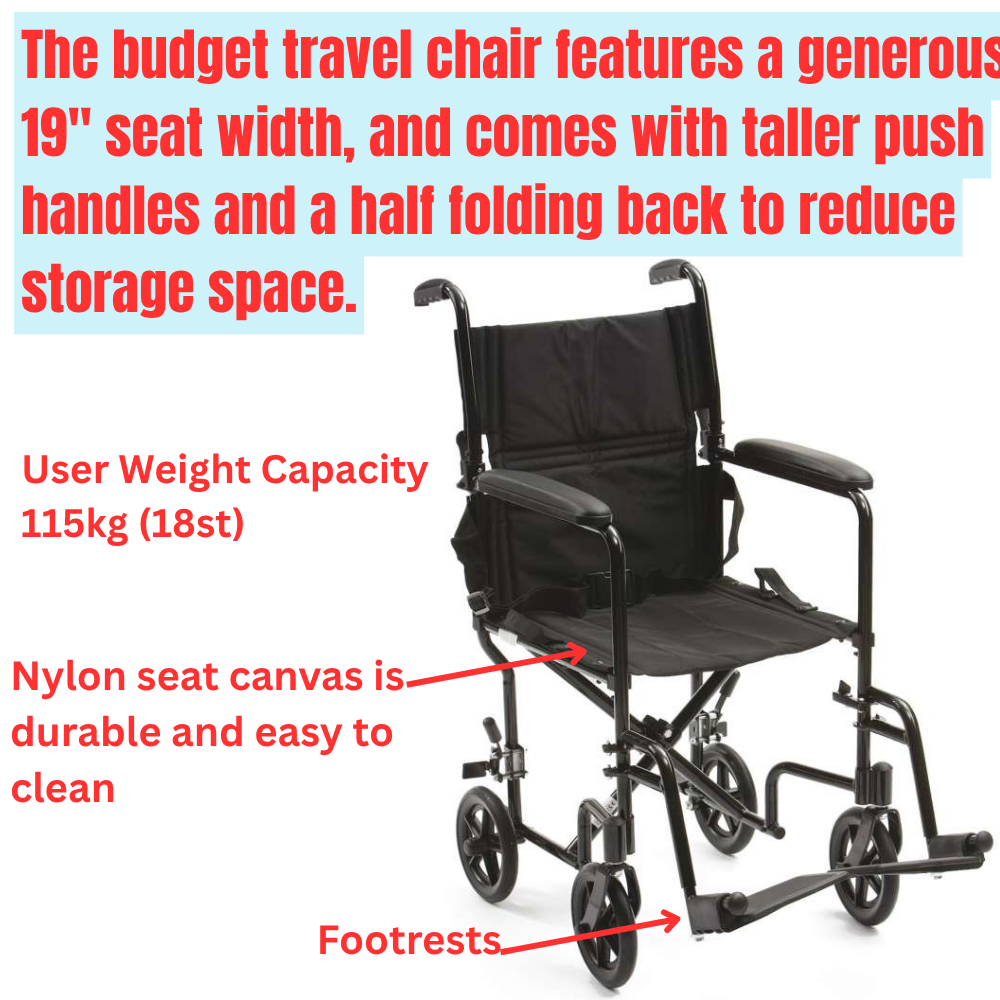 ATC19 Aluminium Travel Chair