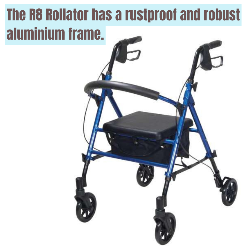 Adjustable Seat Height Rollator