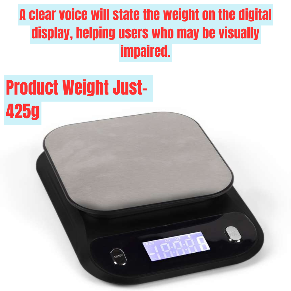 Digital Talking Kitchen Scales