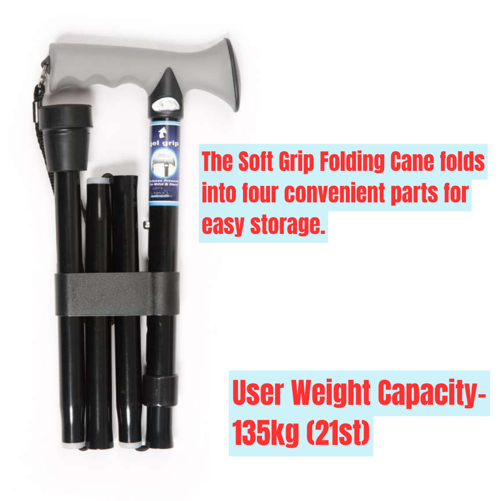 Soft Grip Walking Stick - Image 2