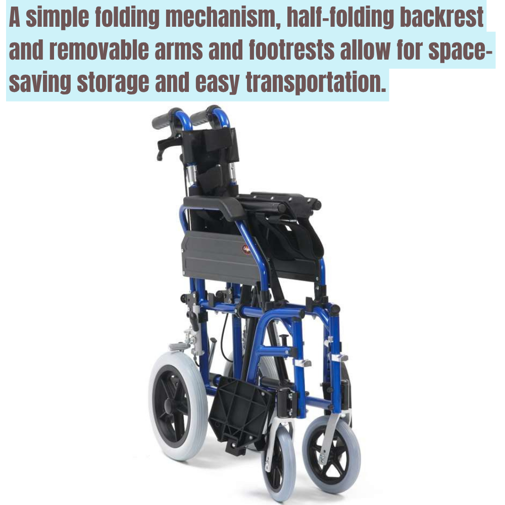 XS Aluminium Transit Wheelchairs - Image 4