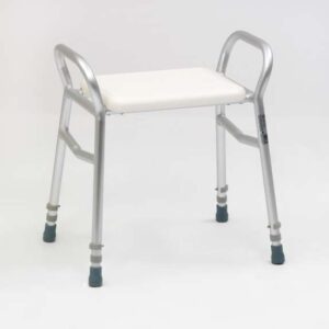 Rigid Aluminium Bosworth Shower Bench with Adjustable Height