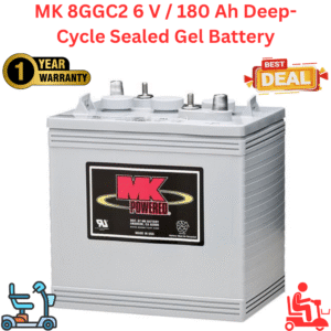 MK 8GGC2, 6 V / 180 Ah Sealed Gel Deep-Cycle Battery