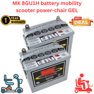 MK 8GU1H battery mobility scooter power-chair GEL