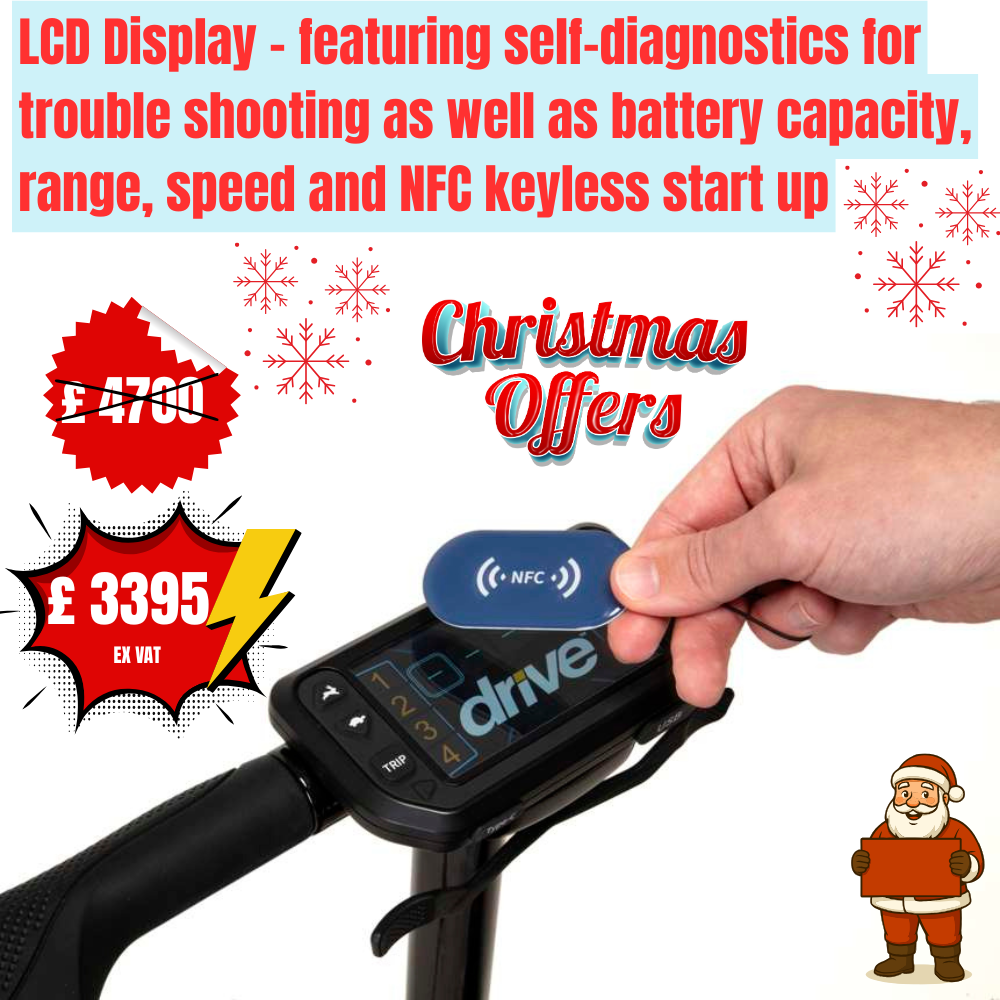 AeroCarbon Scooter | Lightest scooter weight at just 13kg | NFC keyless start up - Image 9