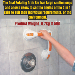 Dual Rotating Grab Bar