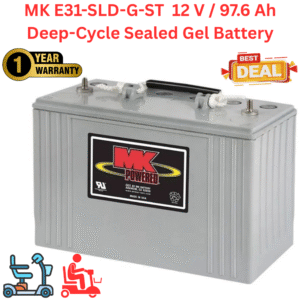 MK E31-SLD-G-ST, 12 V / 97.6 Ah Deep-Cycle Sealed Gel Battery