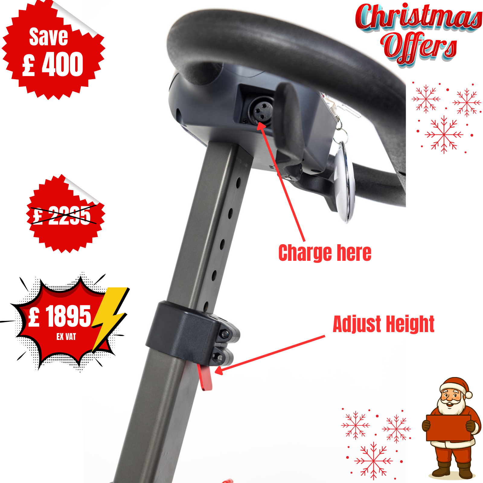 Genie Auto | Product Weight just 17.5kg | lightest auto-folding scooter - Image 11