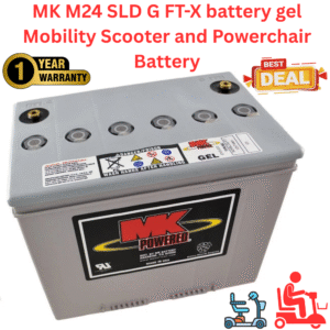 MK M24 SLD G FT-X battery gel Mobility Scooter and Powerchair Battery