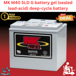 MK M40-12 SLD G Battery Deep Cycle GEL Mobility Scooter / Wheelchair Battery