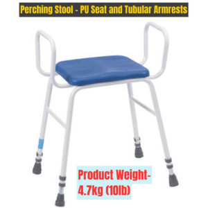 Perching Stool with PU Seat