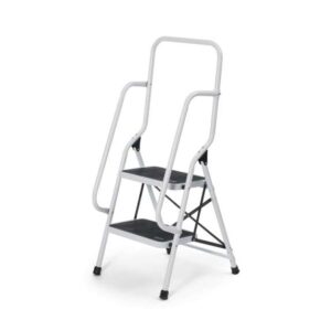 2 Step Safety Ladder with Handrail
