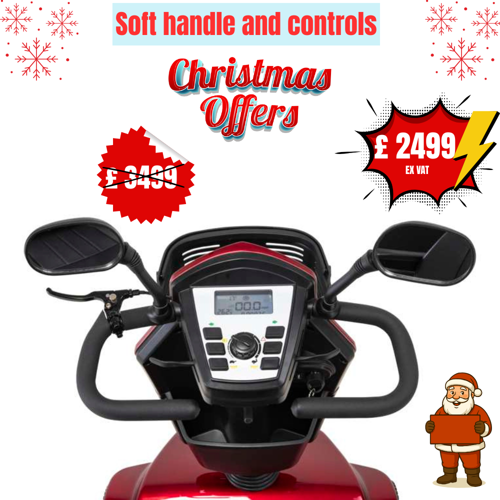 Safari 8mph Scooter | Mobility Scooter, All Terrain, Full Suspension, Road Ready - Image 3