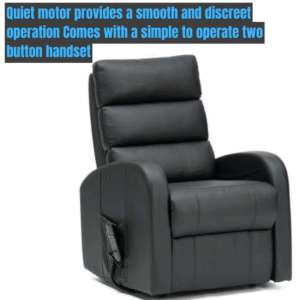 Three Tier Back PU Single Motor Riser Recliner