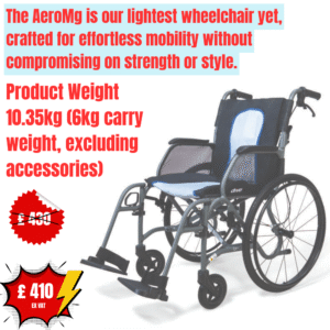 AeroMg Self Propel Wheelchair