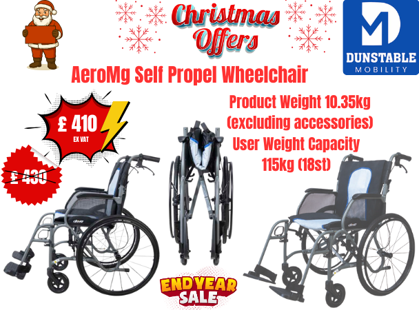 AeroMg Self Propel Wheelchair