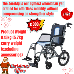 AeroMg Transit Wheelchair