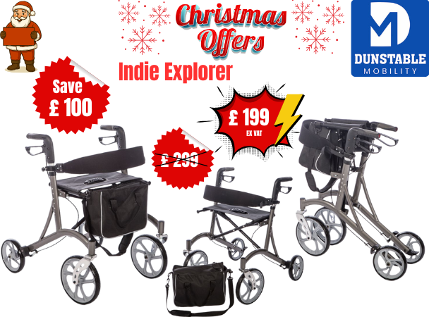 Indie Explorer Folding Rollator